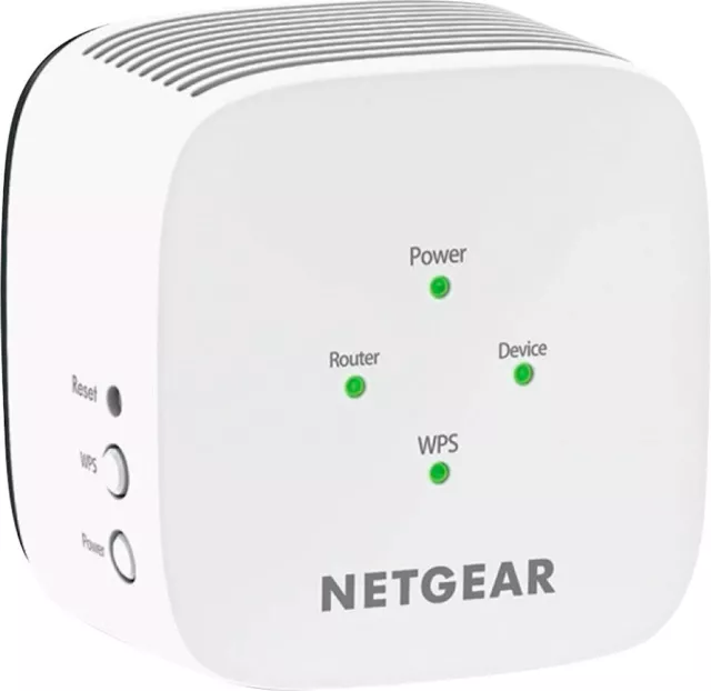 NETGEAR - AC750 Extensor de Rango Wi-Fi de Doble Banda - EX3110-100NAS - Blanco