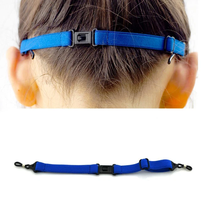 Gafas de cuerda multipropósito de ajuste universal resistentes a la decoloración gafas correa poliéster