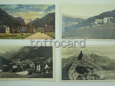 FOTOCARTOLINATRENTINO ALTO ADIGE BOLZANO 1924-30 LOTTO 4 CARTOLINE PA429 