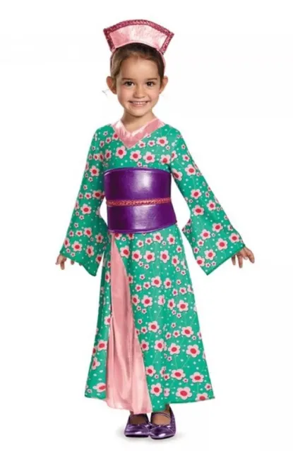 Disguise #83978S Kimono Japanese Oriental Princess Toddler Costume Small 2T