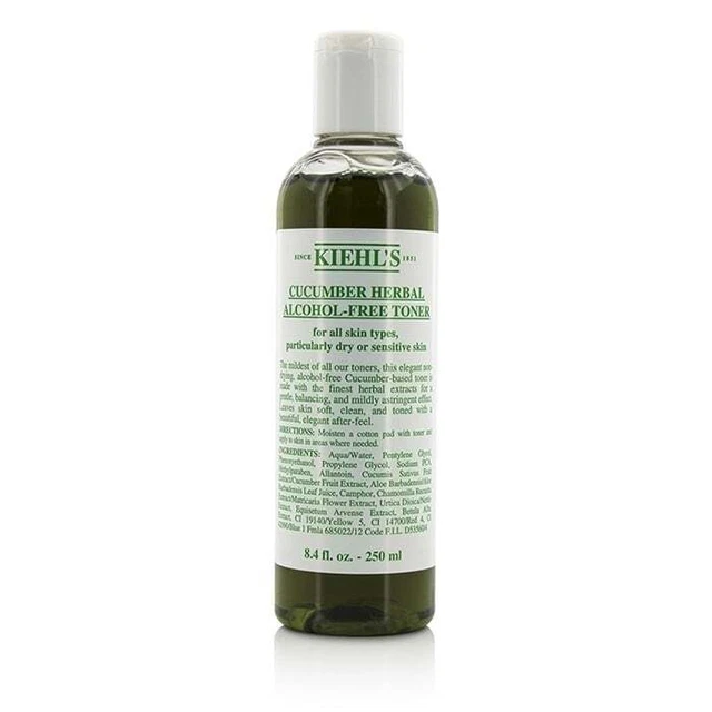 Kiehls - Cucumber Herbal Alcohol-Free Toner - For Dry Or Sensitive Skin