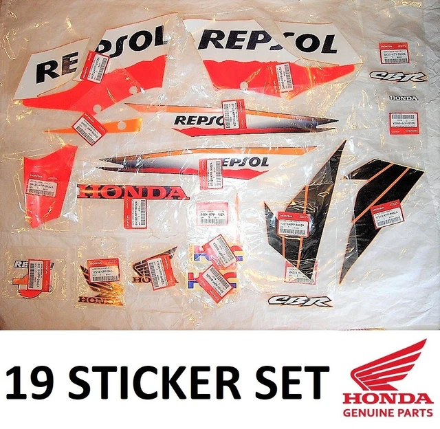 Honda Cbr 125 R Sticker Decal Set Repsol *** Full Set *** 2004 - 2007