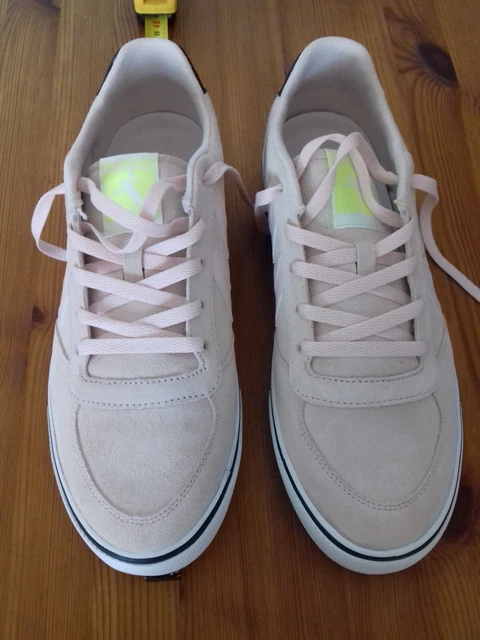 Sneaker Turnschuh Sportschuh Halbschuh Eu 42 Rosa Pink Wildleder Marke Hummel