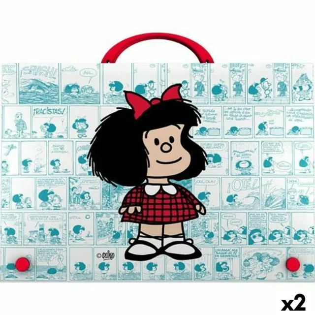 Aktentasche Grafoplas Mafalda Bunt A4 [2 Stück]
