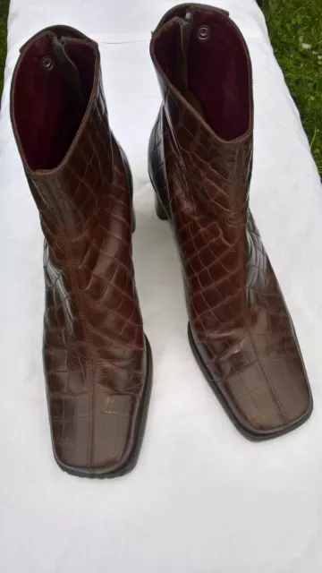 Bottines cuir SONIA RYKIEL taille 37  en très bon état