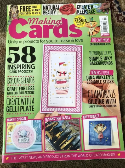 Making Cards Magazine Issue July 2017