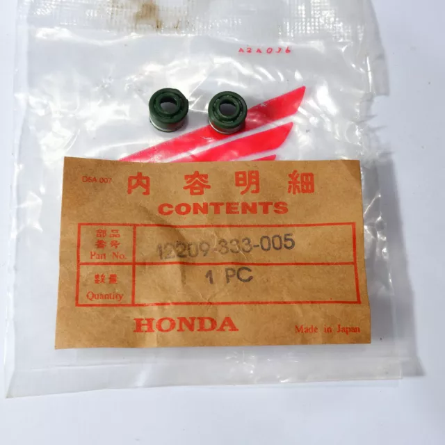 2pcs Honda CB350 CB400 CB500 CB550 CB650 TL250 XL350 XL250 Valve Tige Joints NOS 2