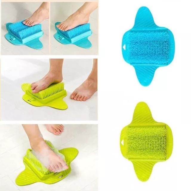 NonSlip Foot Cleaner Scrubber Massager Shower Feet Washer Bath Exfoliating Brush