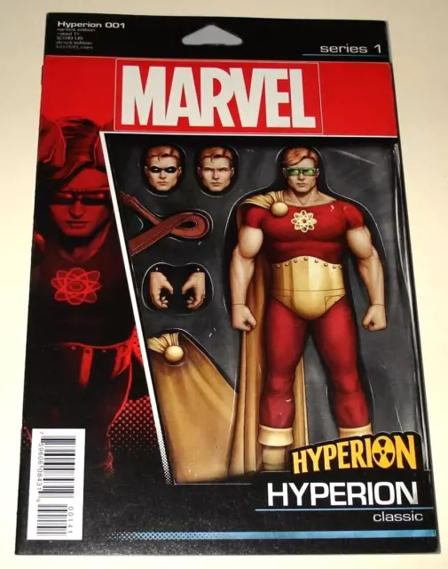 HYPERION # 1 Marvel Comic (May 2016) NM ACTION FIGURE VARIANT COVER EDITION