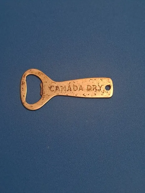 Vintage Canada Dry Metal Ginger Ale Soda Bottle Opener