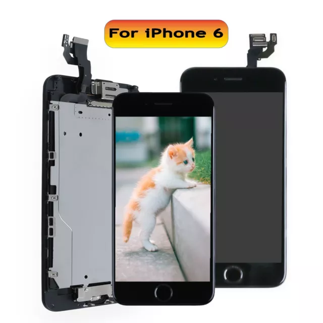 For iPhone 6 LCD Replacement Screen Touch Display Digitiser Home Button Assembly