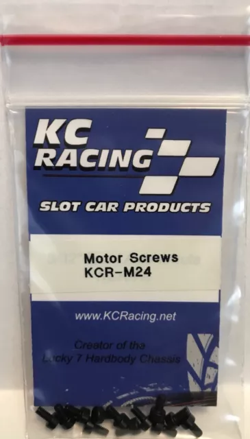 12 Pcs Motor Mounting Screws KCR-M24 1/24 Slot Car