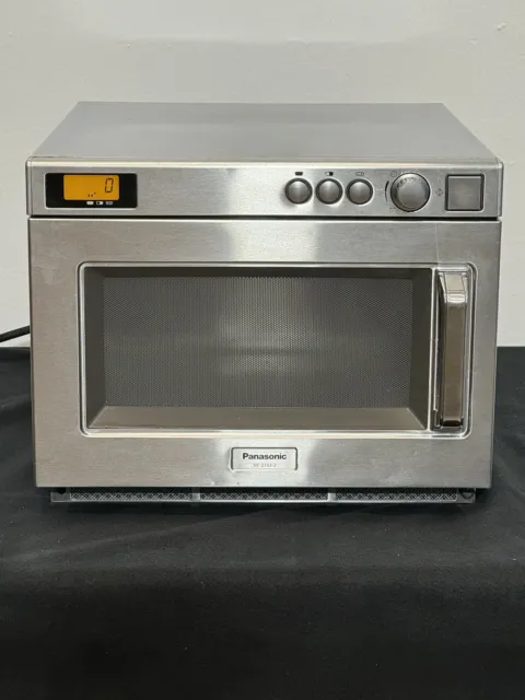 Panasonic NE 2143 -2 Mikrowelle Edelstahl Gastronomie Profi Hochleistungs Gerät