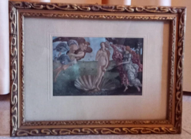 Riproduzione Venere di Botticelli 26x20