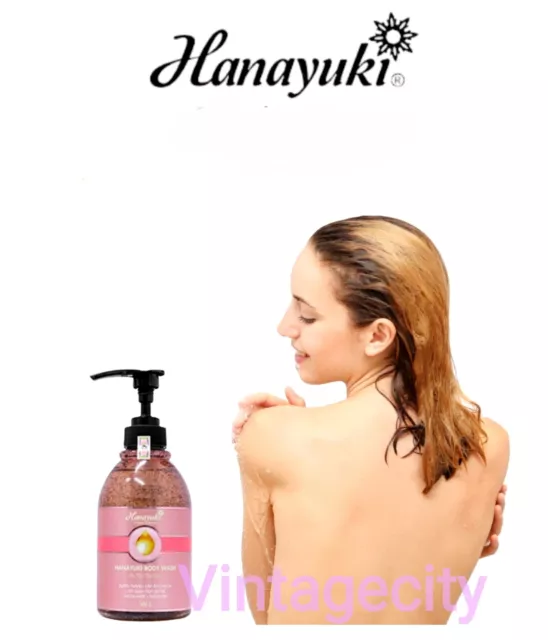 [Genuine] Hanayuki Body Wash Shower Gel Moisturizing, Whitening