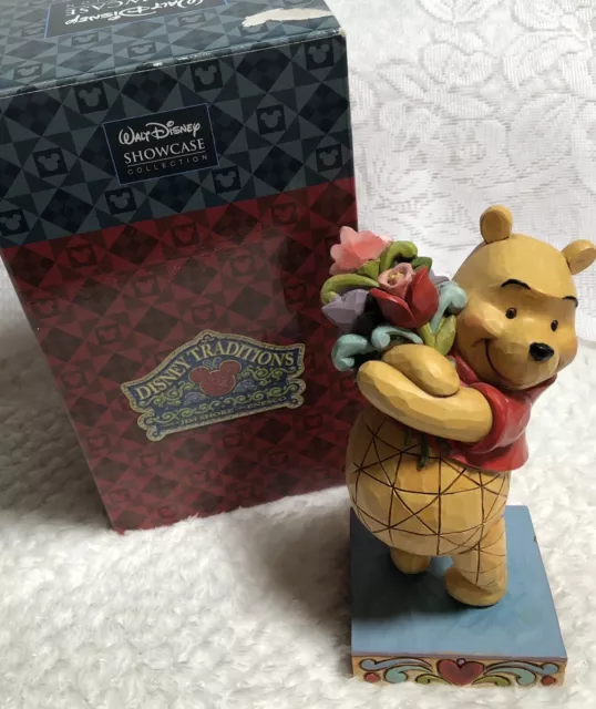 Enesco Disney Traditions Jim Shore Winnie The Pooh Friendship Bouquet 4031479