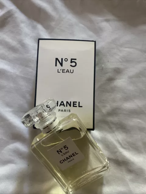 CHANEL No 5 L'EAU EDT Spray Perfume Samples 0.05oz / 1.5ml EACH NEW x2