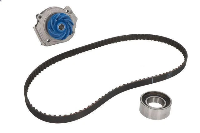 Kit De Distribution SKF VKMC06009 - Pompe à Eau + Courroie + Galets - Pour Remplacement Complet - Modèles Spécifiques (à Vérifier)