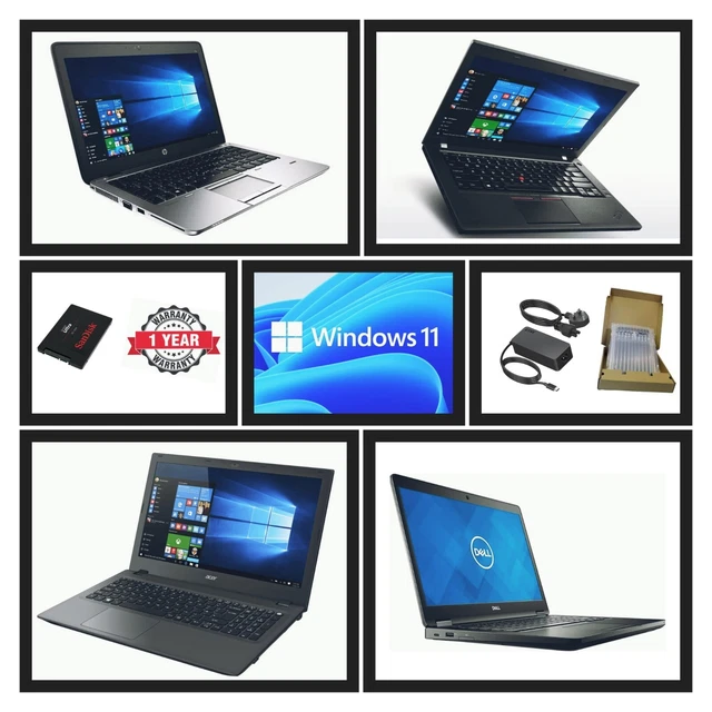 FAST CHEAP WINDOWS 11 Laptop Intel Core I5 6Th-8Th Gen 16Gb Ram Up To ...