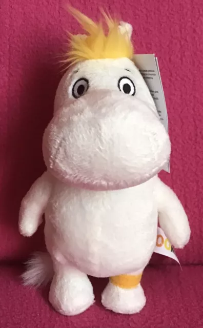 Aurora Moomin “Snorkmaiden” White Troll Soft Plush TV Toy 6.5” Tags