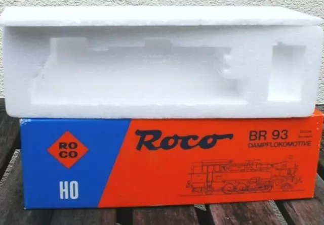 Roco 04122A Envases Vacíos Locomotora Vapor Br 93 374 DRG , DB, Dr Epoche 2-4