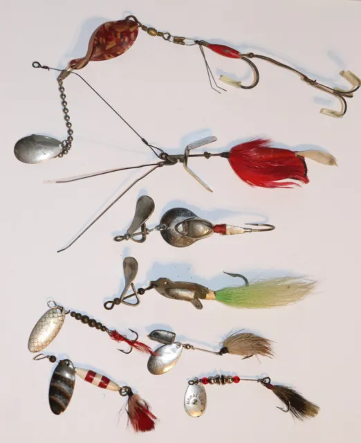 27 Wholesale Small River Spoons Fishing Lures Lot Catch Fish FREE SHIPPING