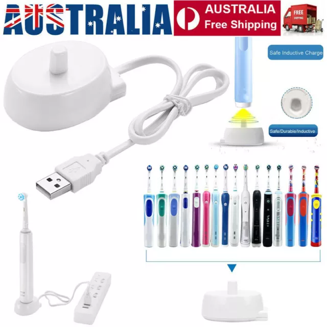 ELECTRIC CHARGER TOOTHBRUSH Dock Base For BRAUN ORAL-B 3757 4729 OralB  Model AU $15.79 - PicClick AU