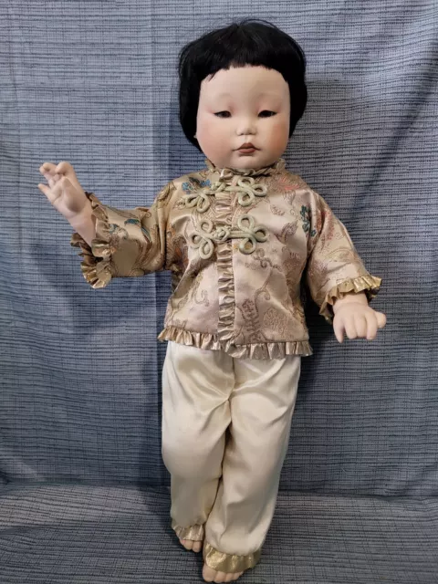 Vintage Franklin Heriloom Imperial Chinese Baby Doll 1987