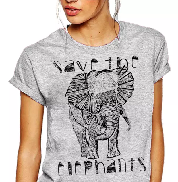 Save the elephants shirt- Queen Apparel funny shirt tee nasa space x engineer