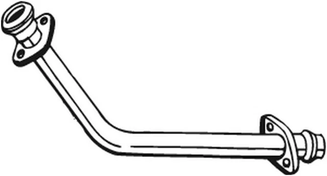 Tubo di scarico BOSAL 751-151 per MITSUBISHI L200 anteriore 4WD K74T