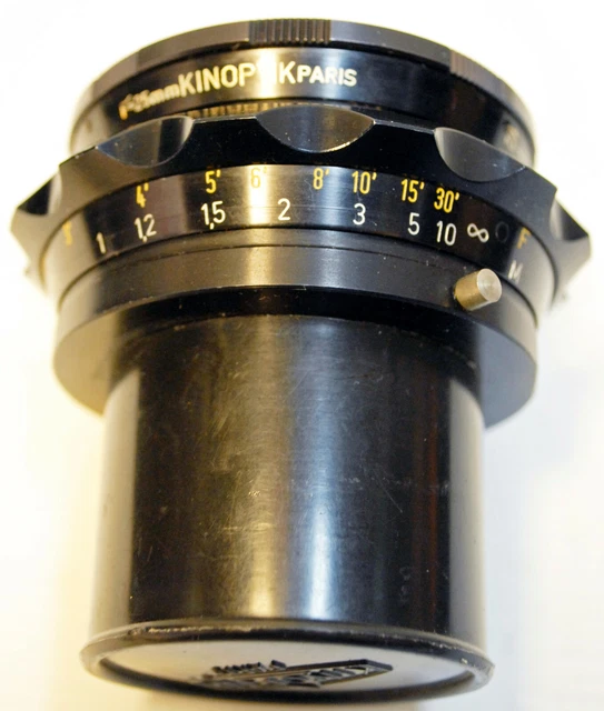 Kinoptik Paris Apochromat 25mm f/2/T2.6 Arri Standard Mount S# 89383 – Du-All Camera