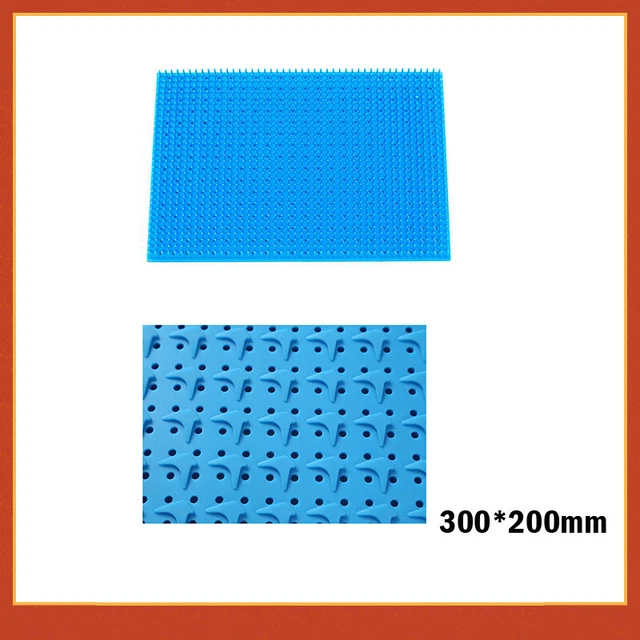 Silicone mat fit sterilization tray box Surgical instrument disinfection mat 2pc
