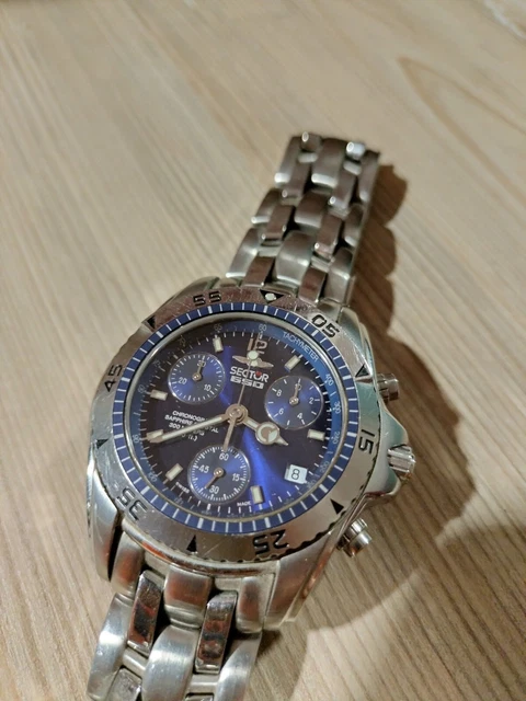 SECTOR 270 orologio acciaio uomo 45mm R3253578034 NO