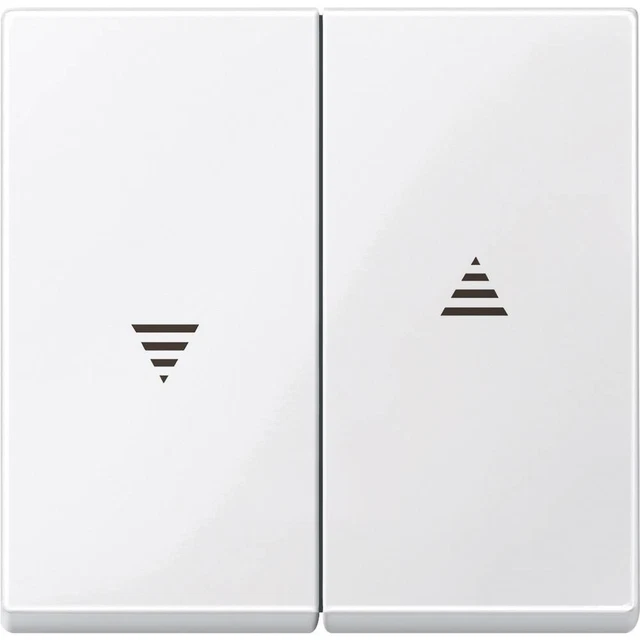Interrupteur pour stores Merten 432419 System M, 1-M, M-Smart, M-Plan,