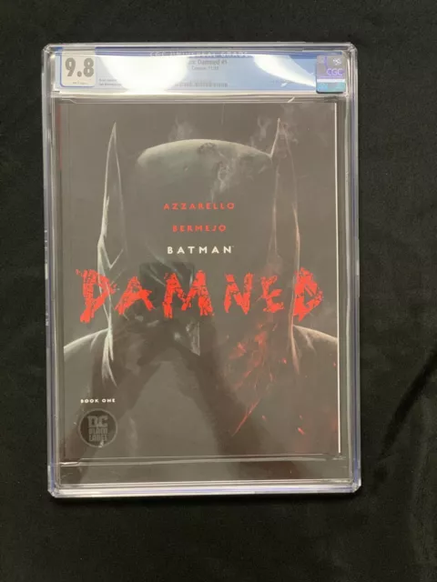 Batman Damned #1 Cgc 9.8 Dc Black Label Brian Azzarello Lee Bermejo🔑🔥