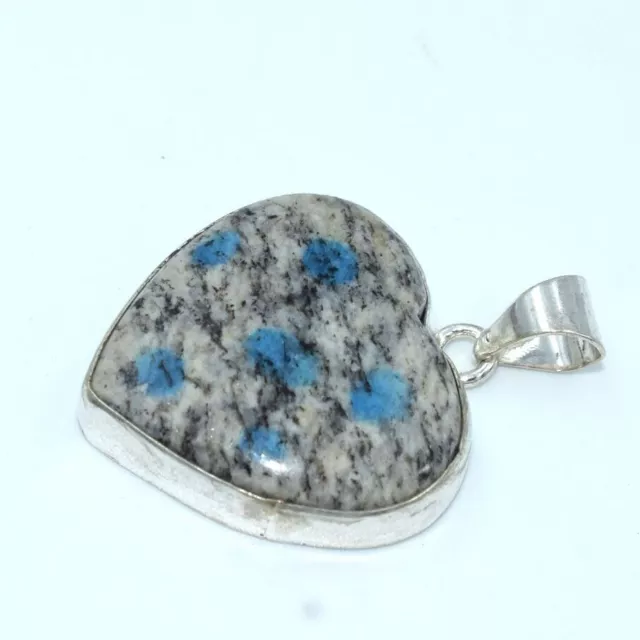 Cabochon K2 Jasper Gemstone 925 joyería de plata esterlina colgante en... 2