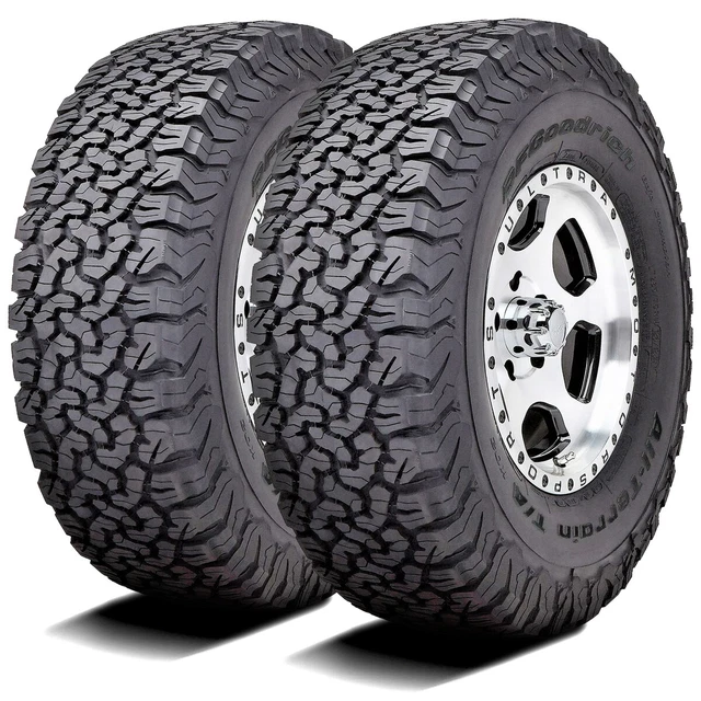 2 Tires BFGoodrich All-Terrain T/A KO2 LT 245/75R17 121/118S E 10 Ply A/T 2 Tires BFGoodrich All-Terrain T/A KO2 LT 245/75R17 121/118S E 10 Ply A/T