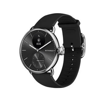 Montre Connectée Withings ScanWatch Nova 43mm Noir – Étanche 10ATM – Neuf Avec étiquettes
