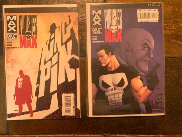 PunisherMAX (Punisher MAX Vol 2) #1 - Comes With Both Original Cover And Variant