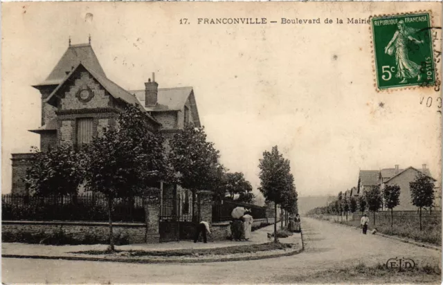 CPA Franconville Boulevard de la Mairie FRANCE (1330995)