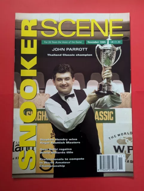 Snooker Scene Magazine November 1995