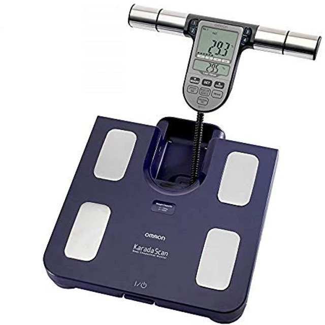 (TG. Dunkelblau) OMRON Healthcare BF-511 Bilancia Pesapersone Digitale, Calcolo
