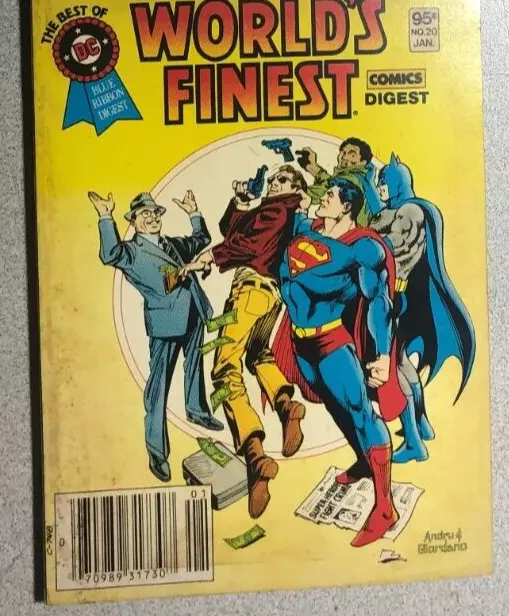 BEST OF DC BLUE RIBBON COMICS DIGEST #20 (1982) World's Finest VG+
