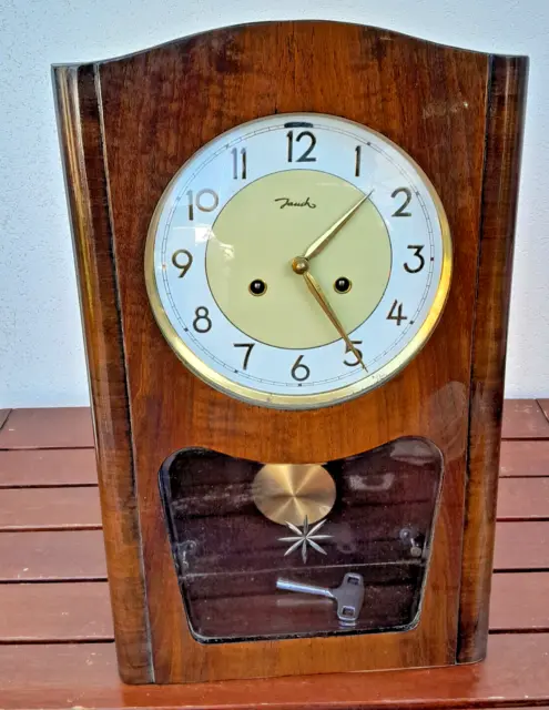 Orologio da parete XXL - Vintage in HDF Ø ​​70 cm