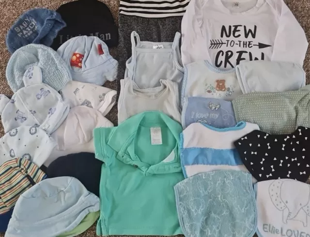 BULK BABY BOYS CLOTHING - Size 000 - 24 Items - Preloved - Target Baby - B051