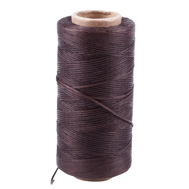 260m 150d 1mm Cuir Couture Cire Cirée Fil Main Aiguille Cordon Artisanat Br1281