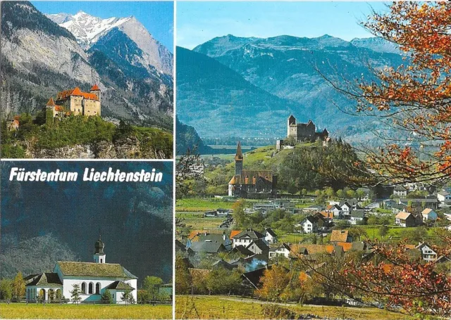 Ak  Fürstentum Liechtenstein, Motive (2)