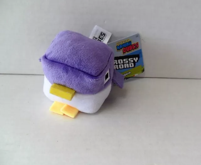 KAWAii CUBES CROSSY ROAD 2" PLUSH SINGLE PENGUIN