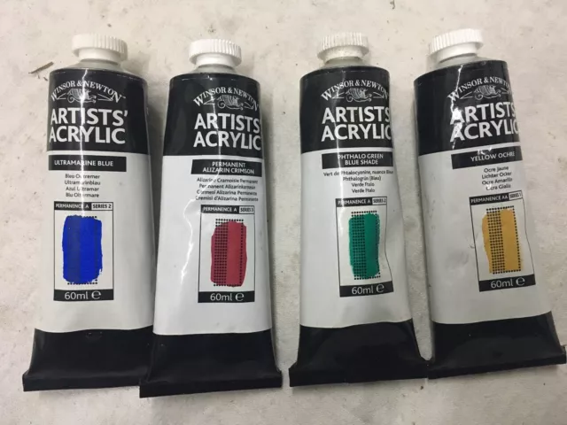 Artina Crylic - Peinture Acrylique Métallique Set - Peinture Acrylique Or,  Argent