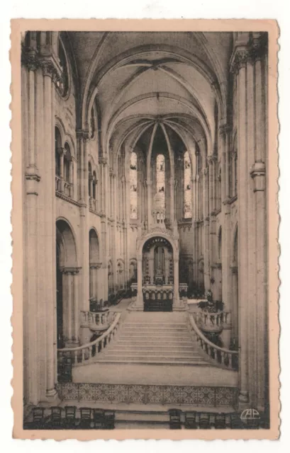 Cpa - Bar-Le-Duc (55) - Intérieur De L'église Saint-Jean  - Écrite 14-09-1943